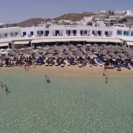 Szálloda Acrogiali Beachfront Mykonos 4*