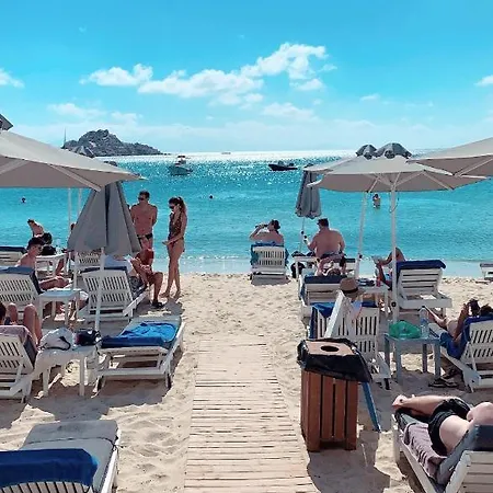 Acrogiali Beachfront Mykonos Platísz Jalósz