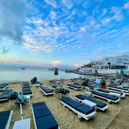 Szálloda Acrogiali Beachfront Mykonos Platísz Jalósz