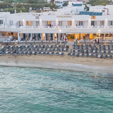 Acrogiali Beachfront Mykonos 4* Platísz Jalósz