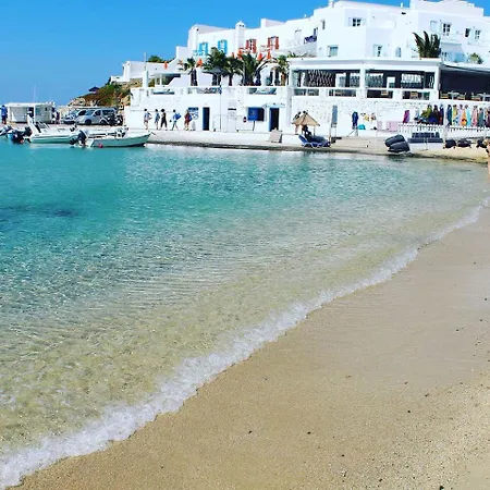 Acrogiali Beachfront Mykonos Platísz Jalósz