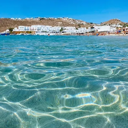 Acrogiali Beachfront Mykonos Platísz Jalósz
