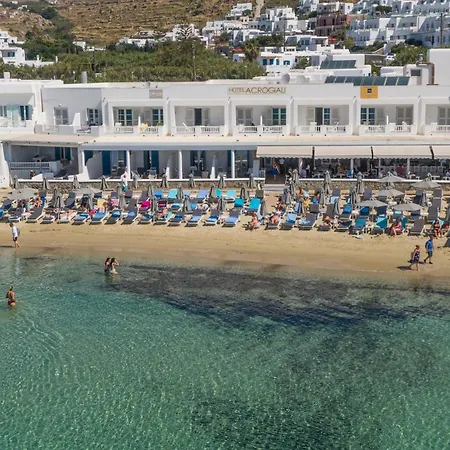 Szálloda Acrogiali Beachfront Mykonos 4*