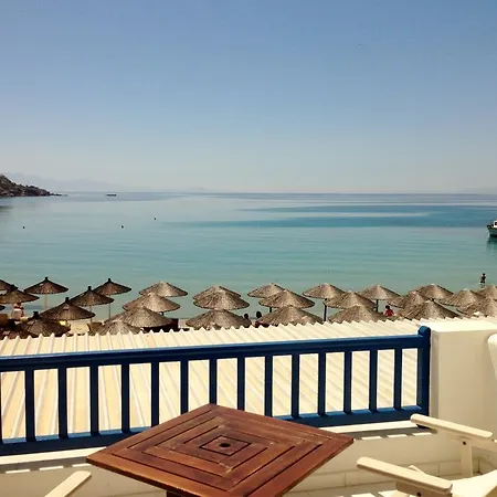 Szálloda Acrogiali Beachfront Mykonos Platísz Jalósz