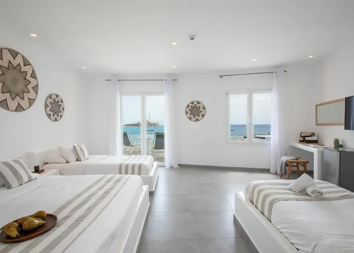 호텔 Acrogiali Beachfront Mykonos