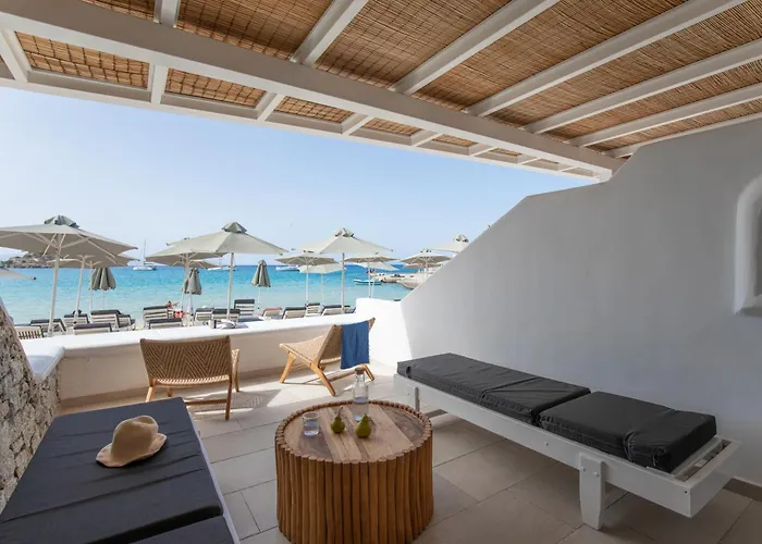 Отель Acrogiali Beachfront Mykonos