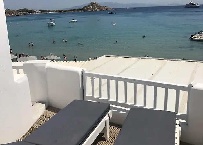 Acrogiali Beachfront Mykonos Platísz Jalósz