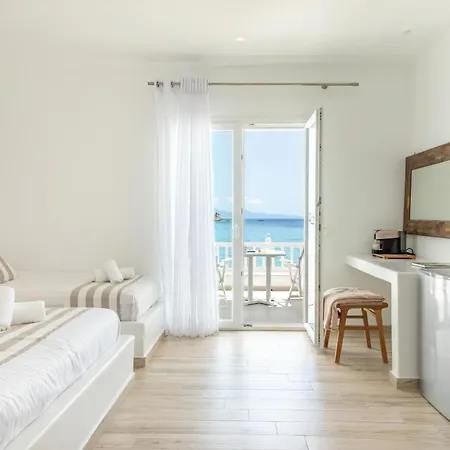 Отель Acrogiali Beachfront Mykonos